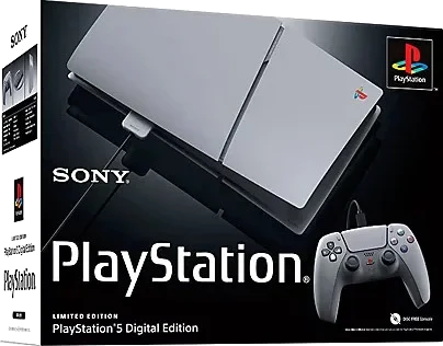 Sony PlayStation 5 Slim Digital Edition 30th Anniversary Limited Edition (1 ревизия, без дисковода)